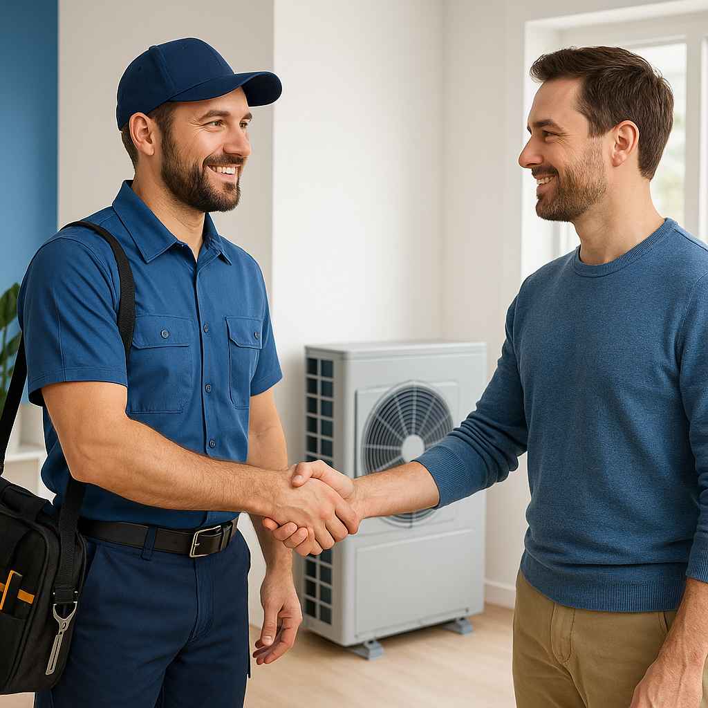 Consultante AM Performance analysant les données de campagnes pompe à chaleur sur ordinateur